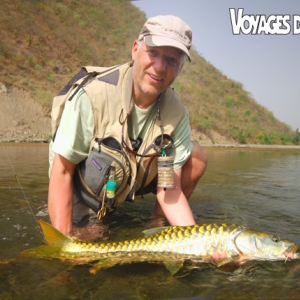 Claude Bornoz est parti tenter de prendre un mahseer à la mouche, challenge réussi sur une rivière des contreforts de l’Himalaya !
