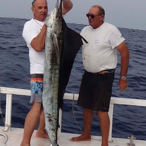 Bernard Peytavy a pris ce sailfish lors d’une croisière sur le Sultan of Maldives avec le guide John Pelufo : « Une expérience unique qui restera gravée ! »