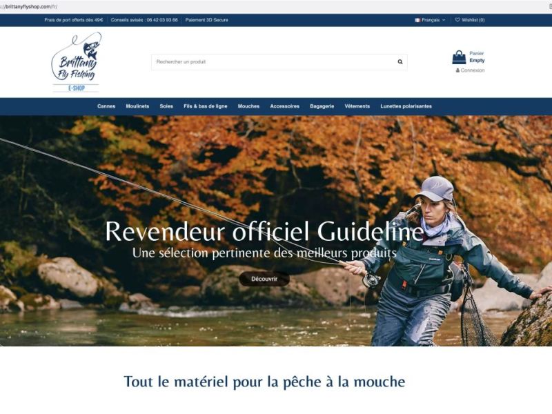 PHILIPPE DOLIVET'S SPECIALIZED FLY FISHING WEBSITE 