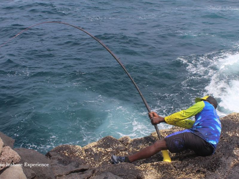 Rock fishing au Cap-Vert !